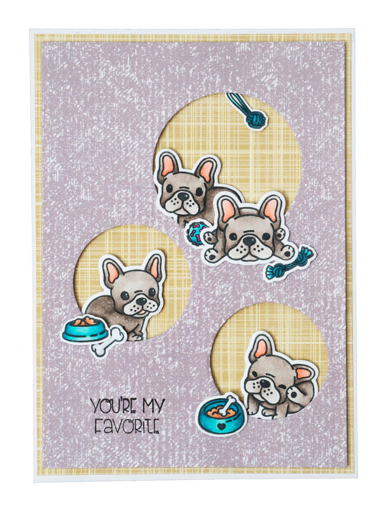 CCL Clear Stamp So Egg-cited Friendz 141x96x3mm 17 PC nr.416-2