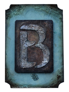 Mini Stencil Upper Case Letter-53