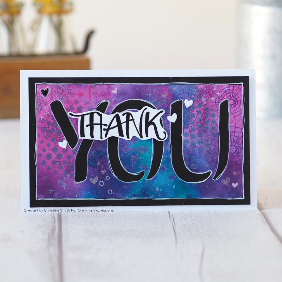 Mini Stencil Upper Case Letter-57