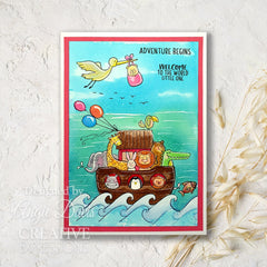Creative Expressions Jane's Doodles Special Delivery 6 in x 8 in Clear Stamp Set-3