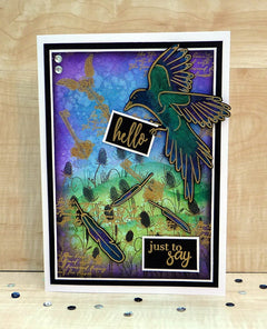 Creative Expressions Bonnita Moaby A5 Spread Your Wings Clear Stamp Set-2