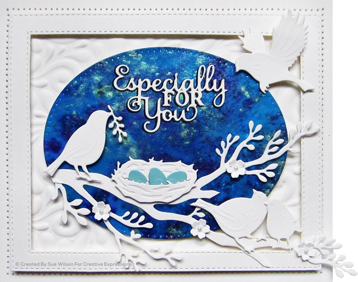 Sue Wilson Finishing Touches Cherry Blossoms Craft Die-13