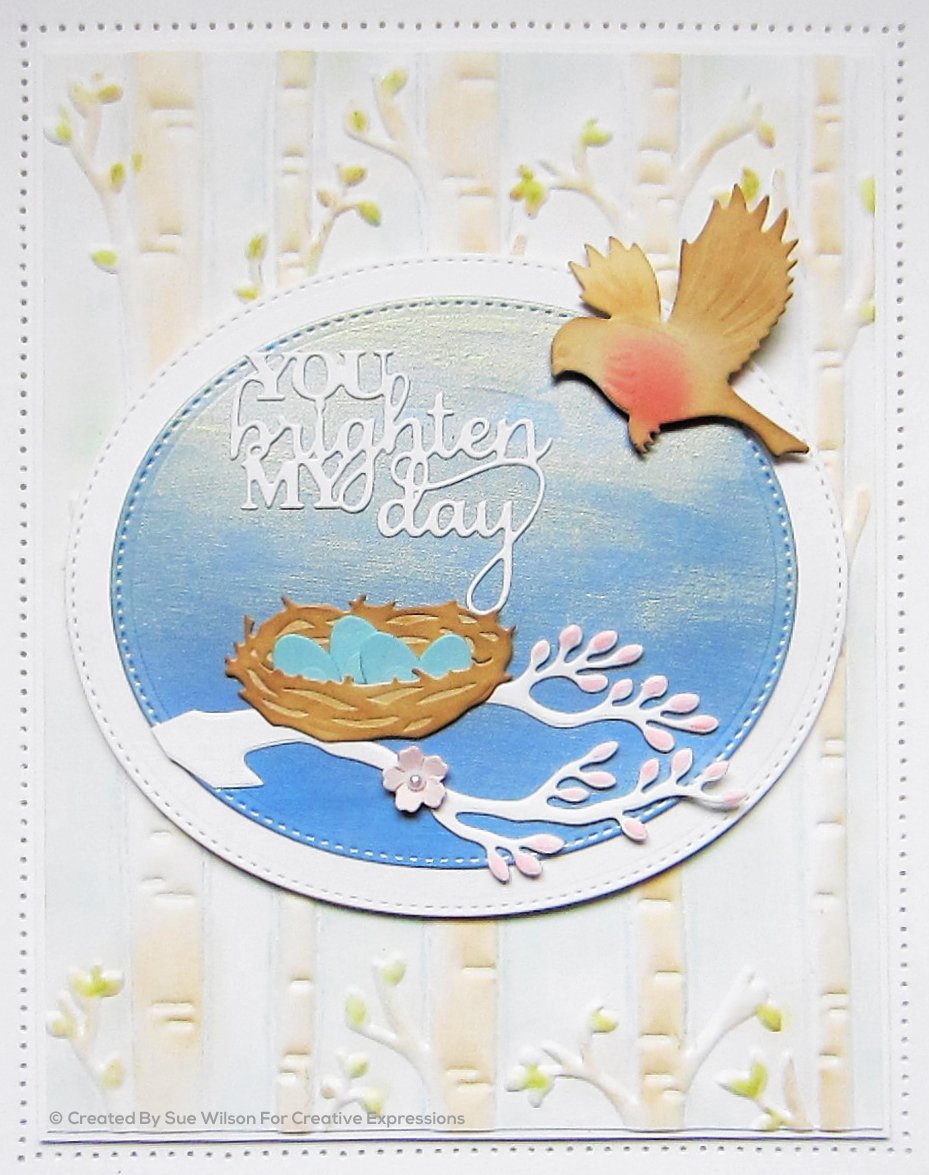 Sue Wilson Finishing Touches Cherry Blossoms Craft Die-3