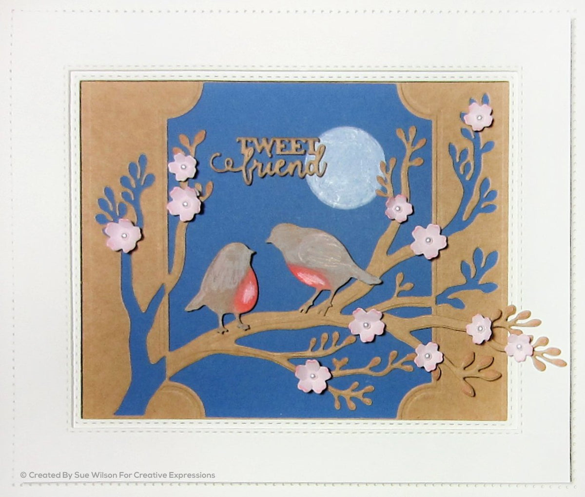 Sue Wilson Finishing Touches Cherry Blossoms Craft Die-2