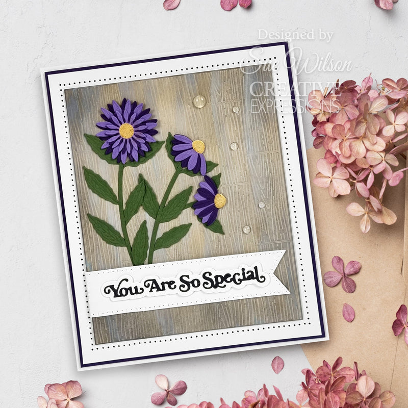 Creative Expressions Sue Wilson Layered Flowers Collection Coneflower Craft Die-6