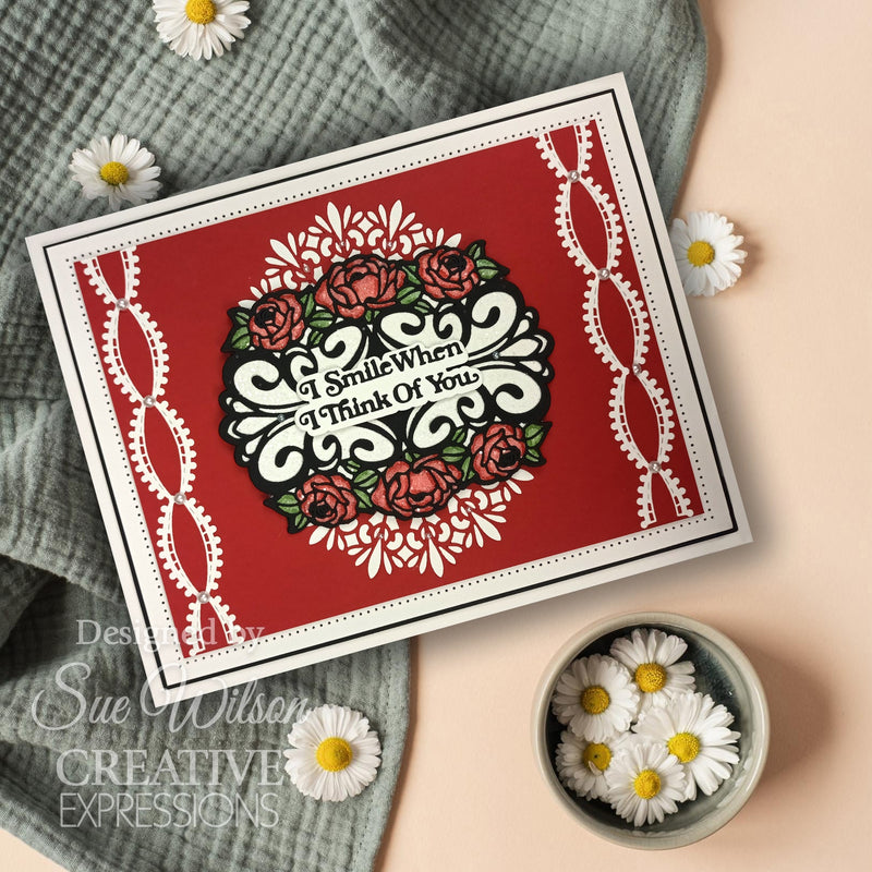 Creative Expressions Sue Wilson Frames & Tags Alice Craft Die-4