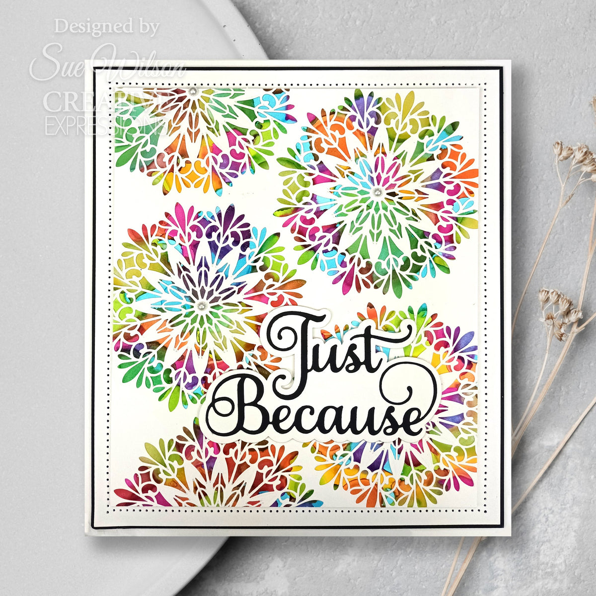 Creative Expressions Sue Wilson Frames & Tags Alice Craft Die-9