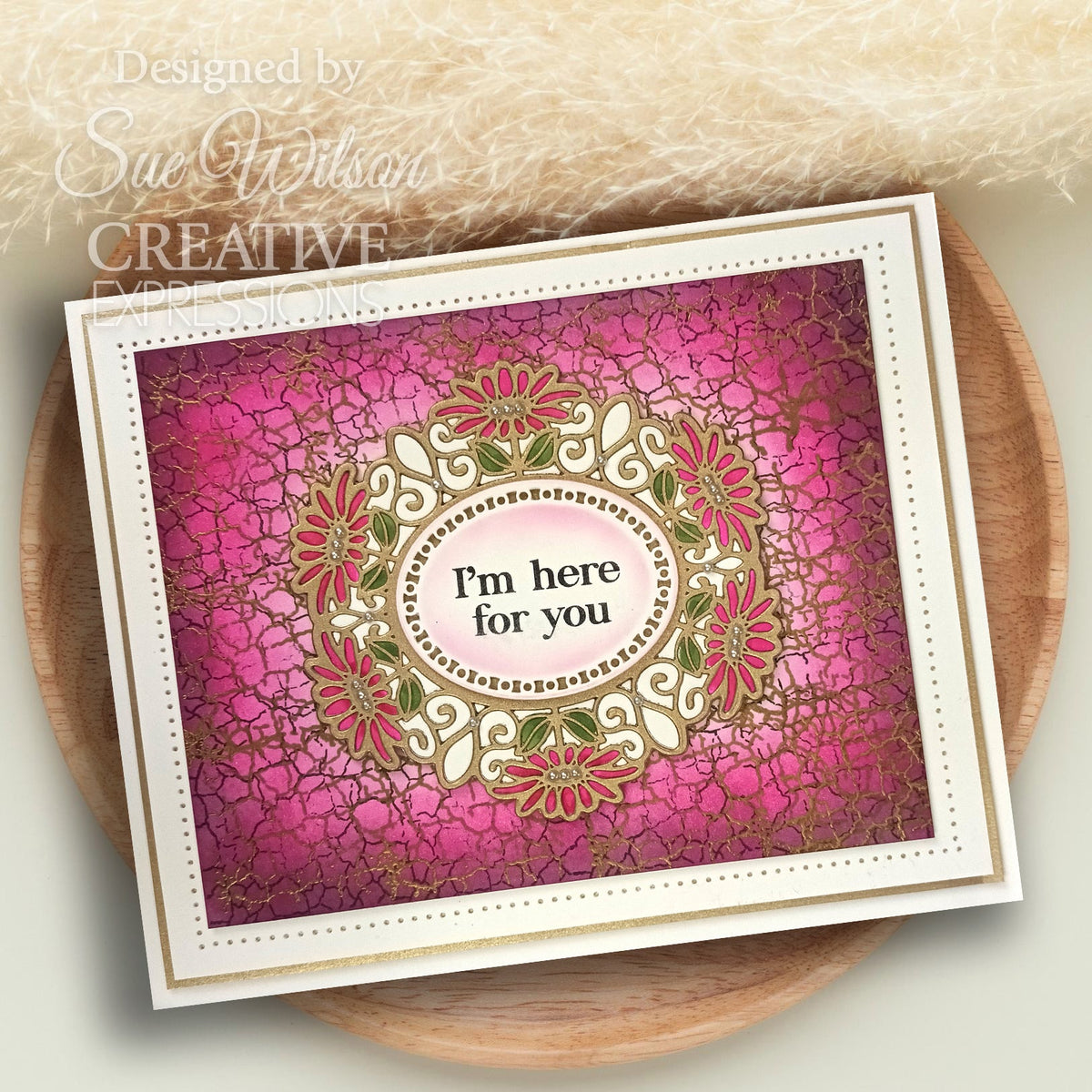 Creative Expressions Sue Wilson Frames & Tags Hazel Craft Die-7
