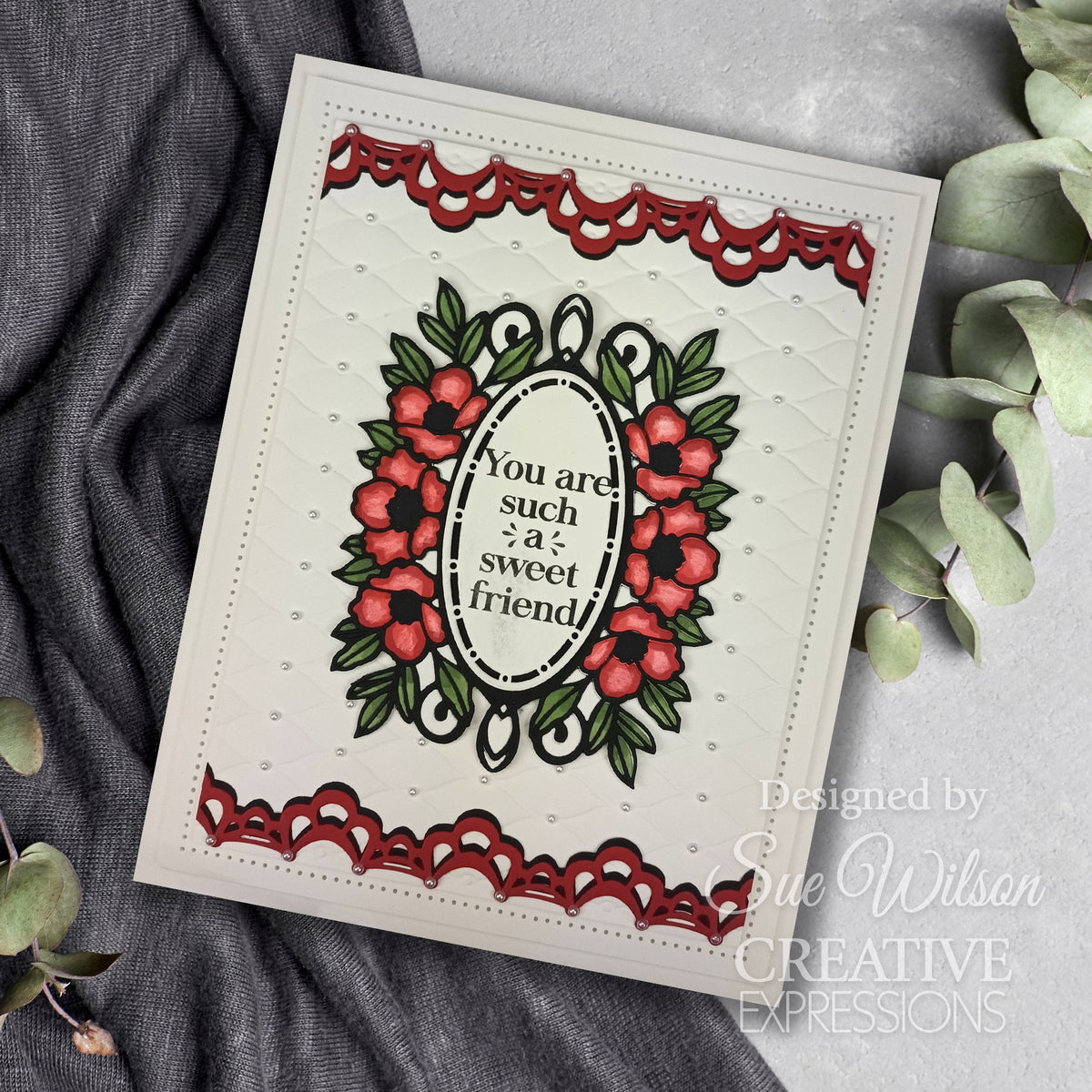 Creative Expressions Sue Wilson Frames & Tags Della Craft Die-6
