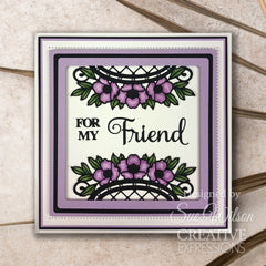 Creative Expressions Sue Wilson Frames & Tags Della Craft Die-10