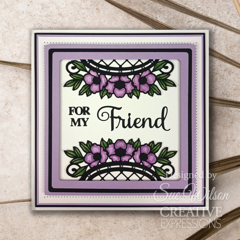 Creative Expressions Sue Wilson Frames & Tags Della Craft Die-10