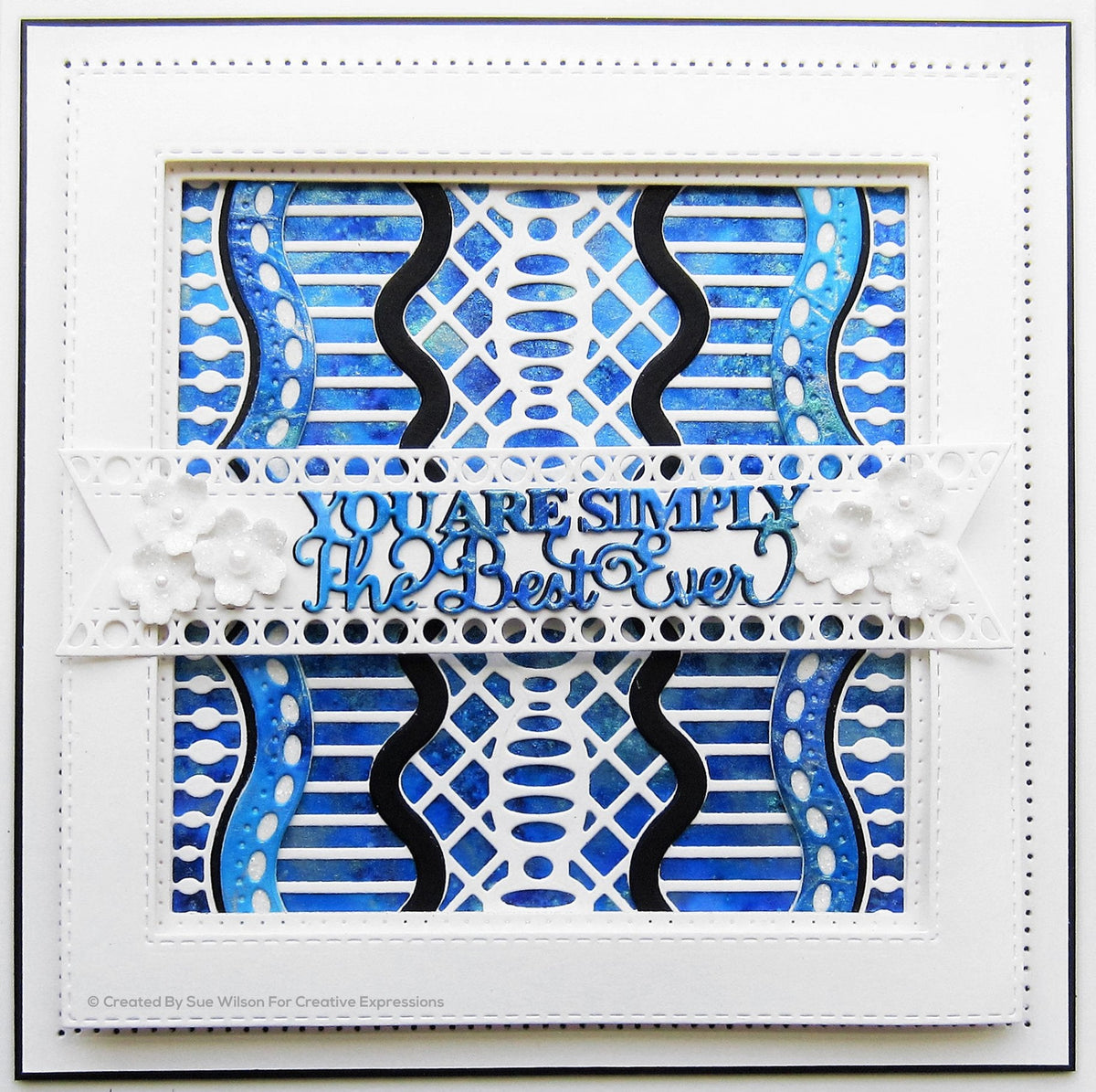 Sue Wilson Endless Options Theresa Background Craft Die-8