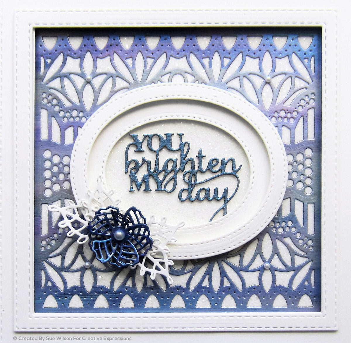 Sue Wilson Endless Options Whitney Background Craft Die-5