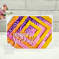 Creative Expressions Jamie Rodgers In and Out Collection Squares Craft Die-2