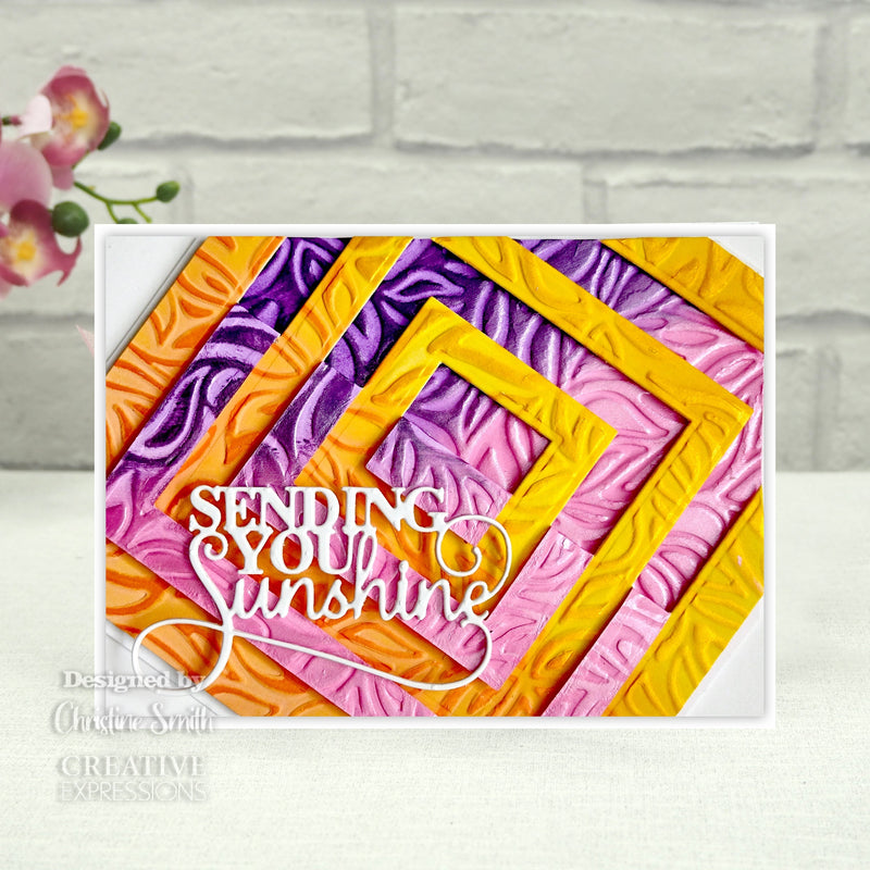 Creative Expressions Jamie Rodgers In and Out Collection Squares Craft Die-2