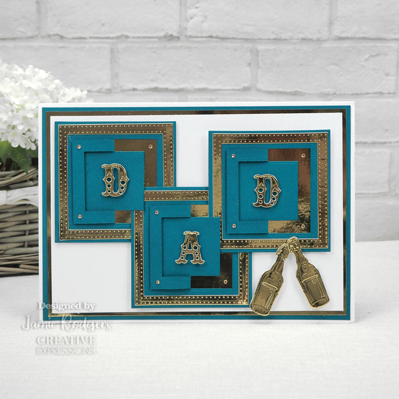 Creative Expressions Jamie Rodgers In and Out Collection Squares Craft Die-4