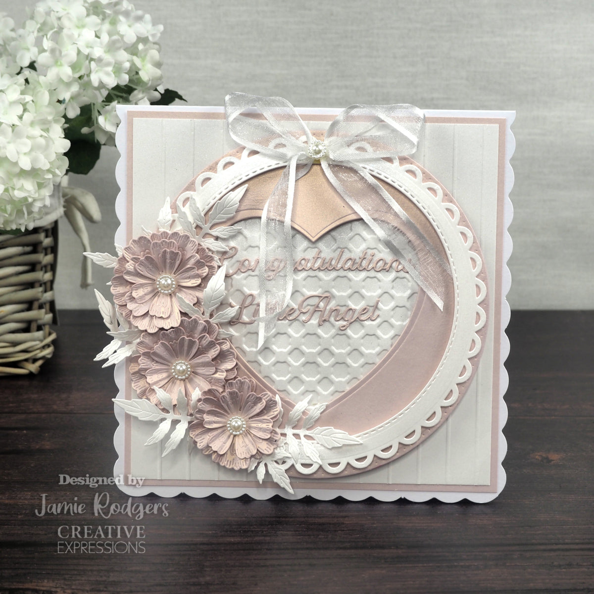 Creative Expressions Jamie Rodgers Sentiments Collection New Baby Craft Die-2