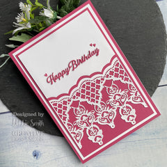 Creative Expressions Jamie Rodgers Moroccan Lace Border Craft Die-2