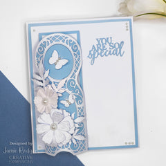 Creative Expressions Jamie Rodgers Butterfly Trellis Panel Craft Die-8