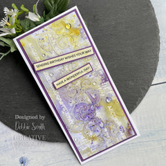 Creative Expressions Jamie Rodgers Cherry Blossom Flower & Flourish Corner Craft Die-11