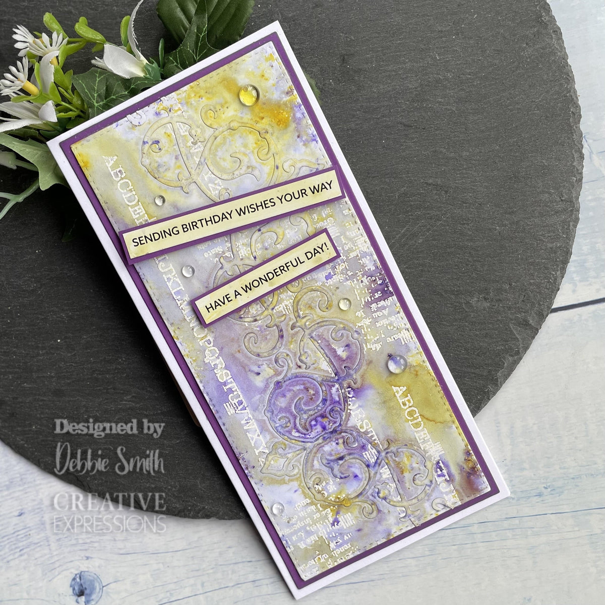 Creative Expressions Jamie Rodgers Cherry Blossom Flower & Flourish Corner Craft Die-11