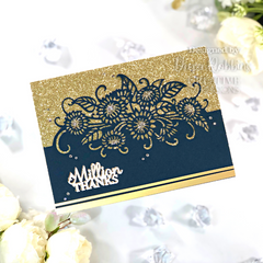 Creative Expressions Paper Cuts Wild Sunflower Edger Craft Die-2