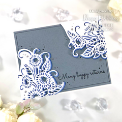 Creative Expressions Paper Cuts Wild Sunflower Edger Craft Die-4