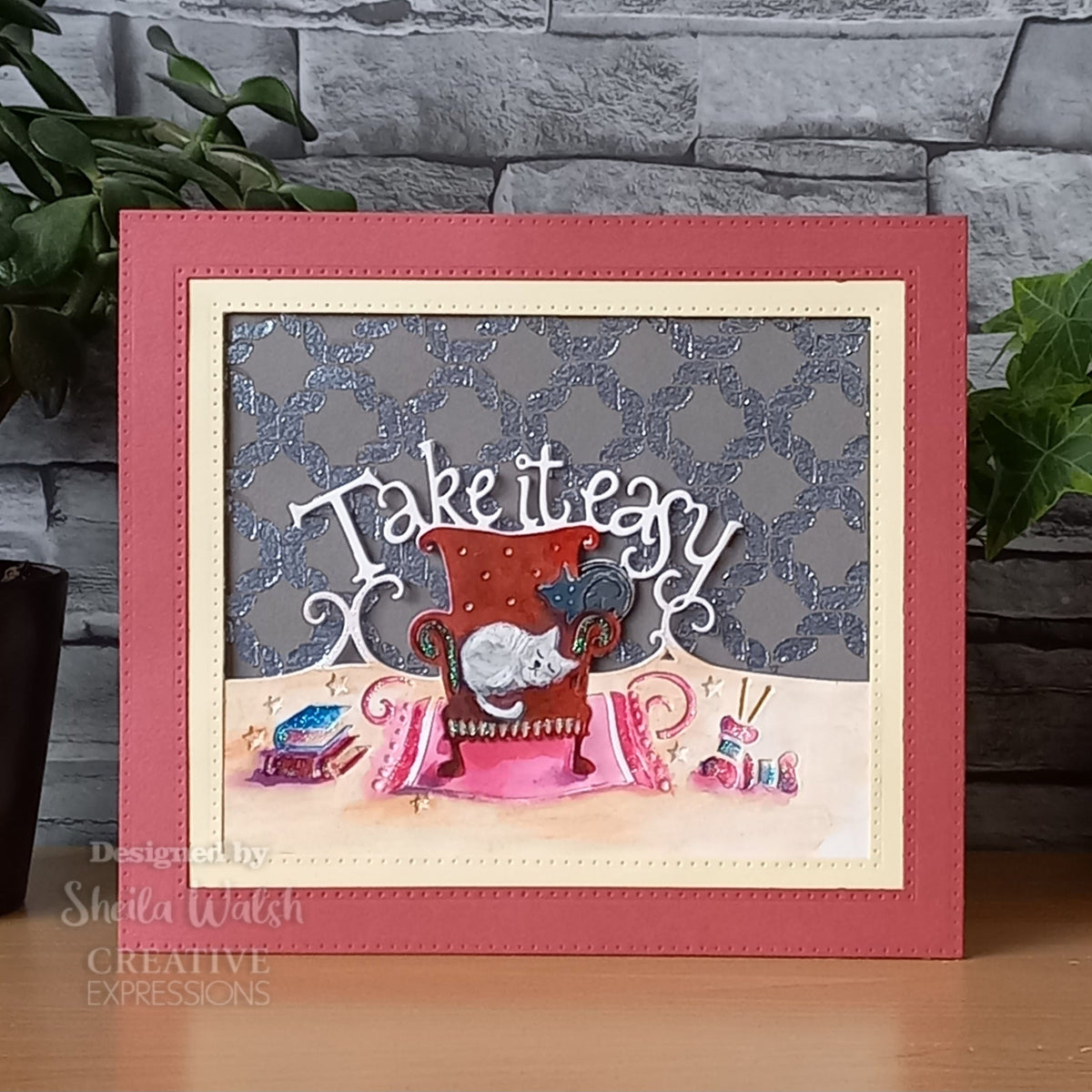 Creative Expressions Paper Cuts Take It Easy Edger Craft Die-2