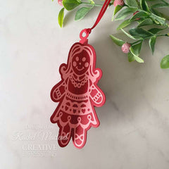Creative Expressions Paper Cuts Festive Gingerbread Girl Craft Die-4