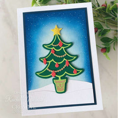 Creative Expressions Paper Cuts Festive Christmas Tree Craft Die-4