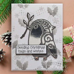 Creative Expressions Paper Cuts Festive Robin Craft Die-5