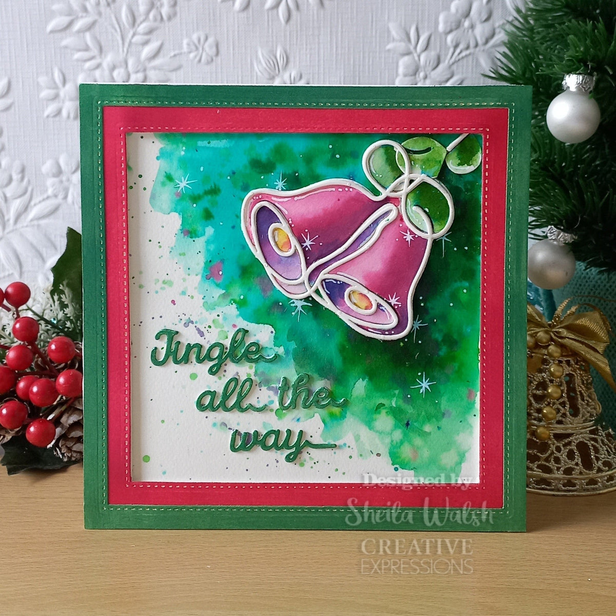 Creative Expressions One-liner Collection Jingle Bells Craft Die-2