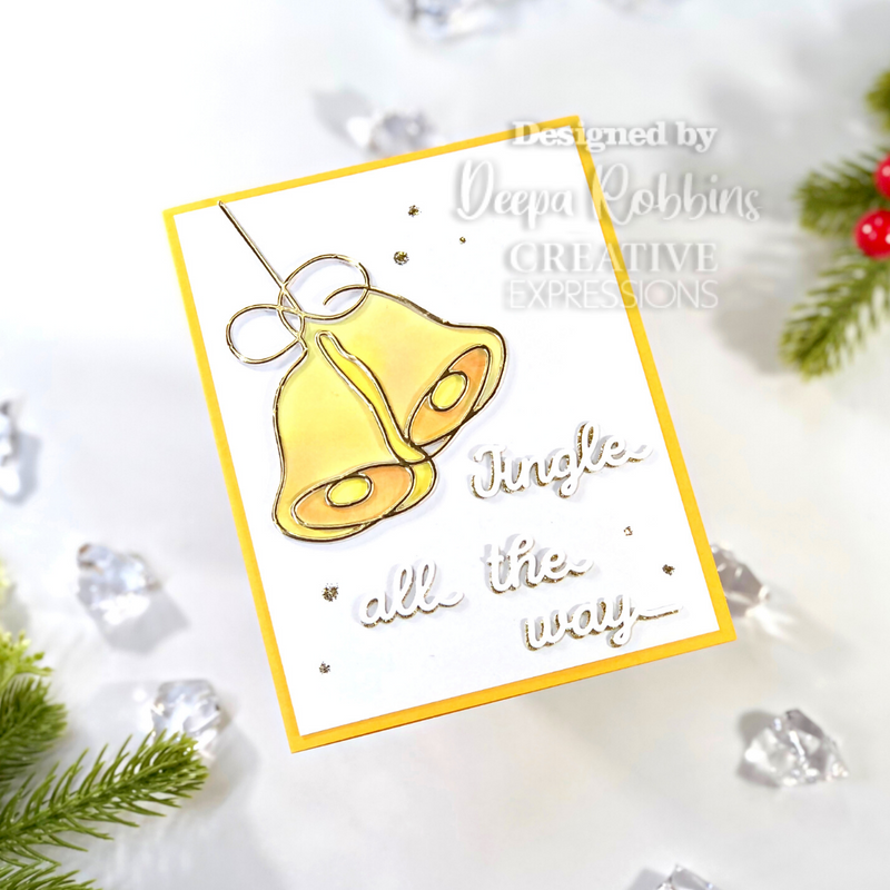 Creative Expressions One-liner Collection Jingle Bells Craft Die-5
