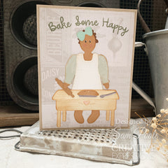 Creative Expressions Sam Poole Rustic Homestead Matrice de découpe « Stitched Doll »-6