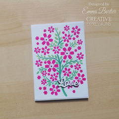 Creative Expressions Blossom Tree Mini Triple Layering Stencil 4 in x 3 in Set of 3-2