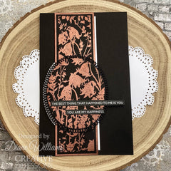 Creative Expressions Dreamy Harebells 4 in x 6 in Pre Cut Rubber Stamp-3
