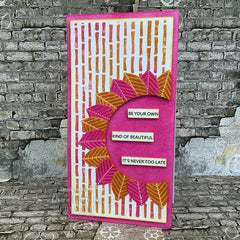 Creative Expressions Bamboo Sticks DL Stencil 4 in x 8 in (10.0 x 20.3 cm)-2