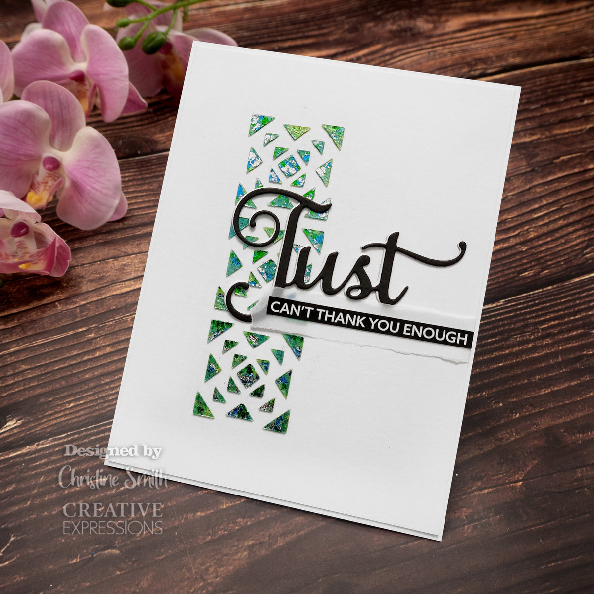 Creative Expressions Kaleidoscope DL Stencil 4 in x 8 in (10.0 x 20.3 cm)-2