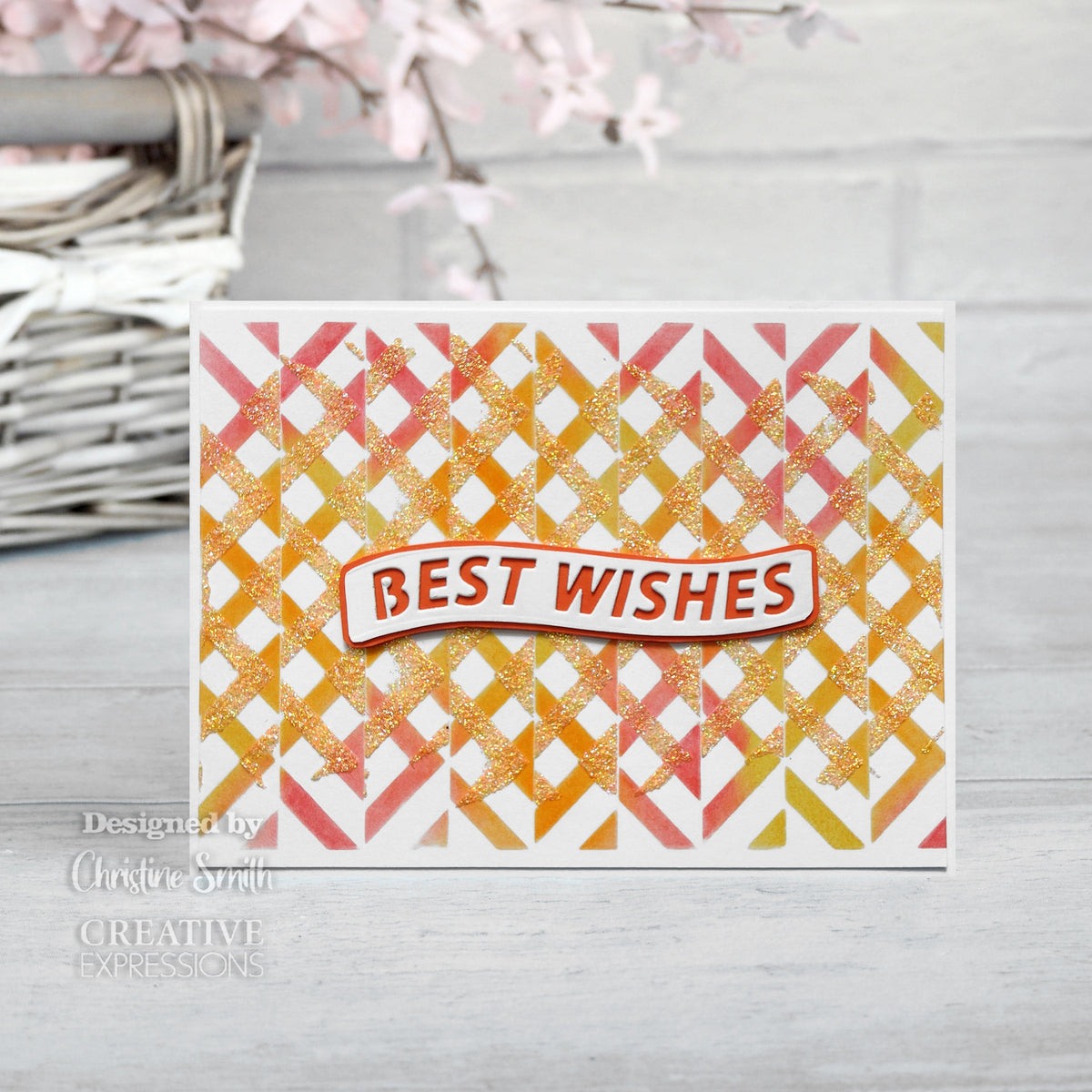 Creative Expressions Tip Top DL Stencil 4 in x 8 in (10.0 x 20.3 cm)-2