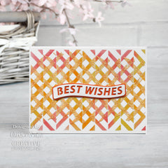 Creative Expressions Tip Top DL Stencil 4 in x 8 in (10.0 x 20.3 cm)-2