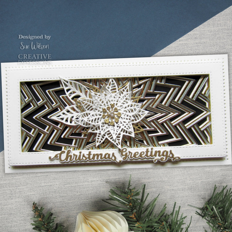 Creative Expressions Sue Wilson Slimline Star Bursts Craft Die-3