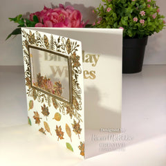 Creative Expressions Sue Wilson Block Sentiments Birthday Wishes Craft Die-3