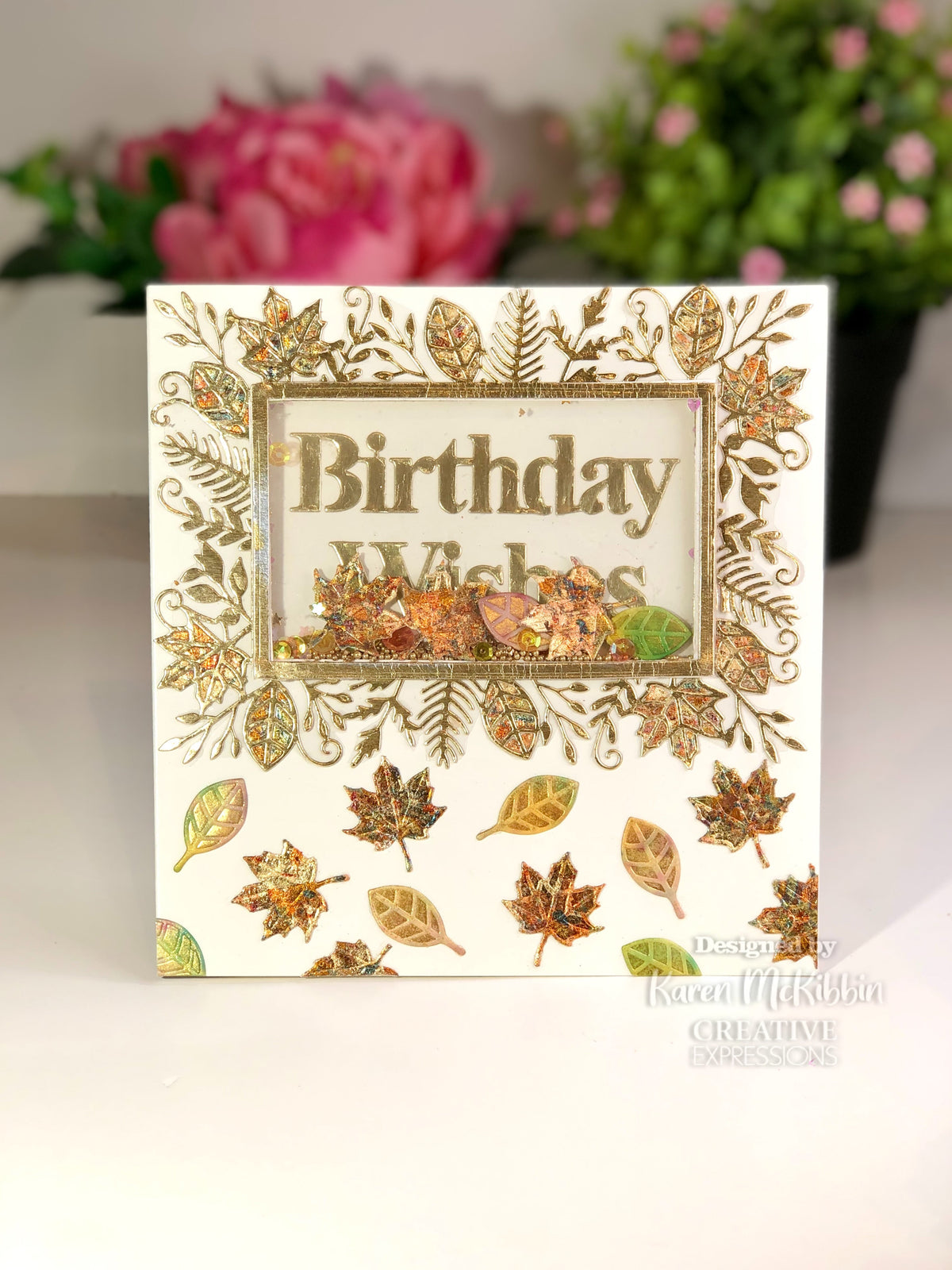 Creative Expressions Sue Wilson Block Sentiments Birthday Wishes Craft Die-4