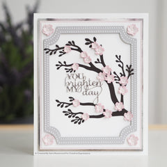 Sue Wilson Finishing Touches Cherry Blossoms Craft Die-11