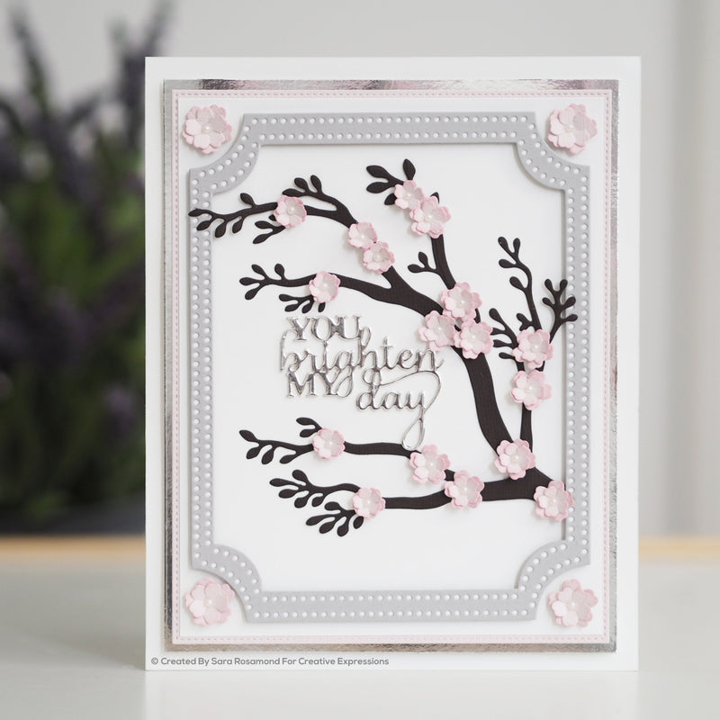Sue Wilson Finishing Touches Cherry Blossoms Craft Die-11