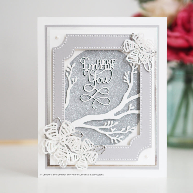 Sue Wilson Finishing Touches Cherry Blossoms Craft Die-9