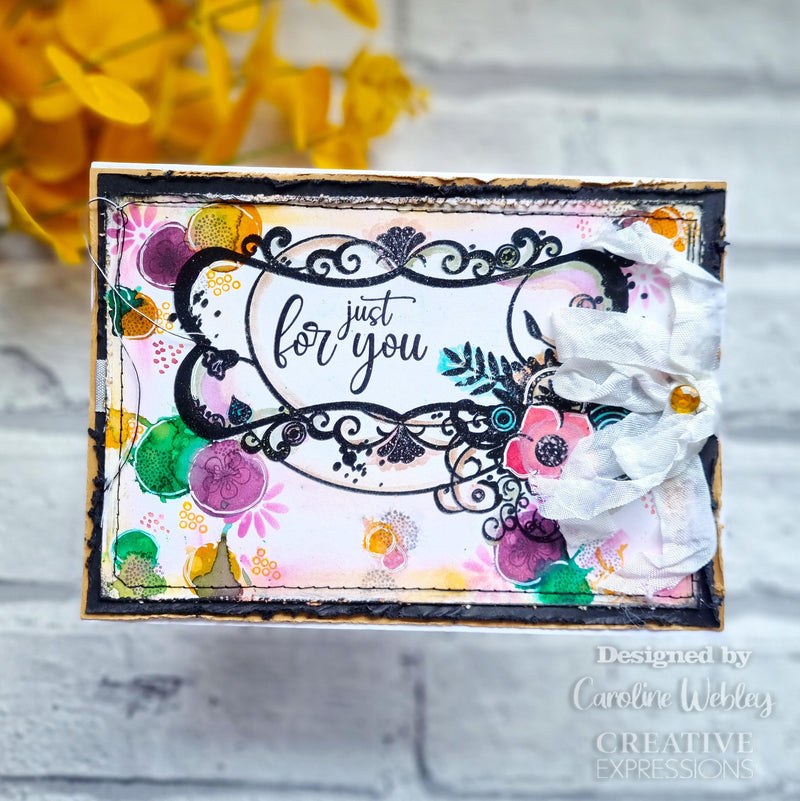 Creative Expressions Designer Boutique Breezy Elements 6 in x 4 in Clear Stamp Set-11