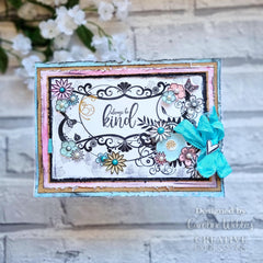 Creative Expressions Designer Boutique Breezy Elements 6 in x 4 in Clear Stamp Set-8