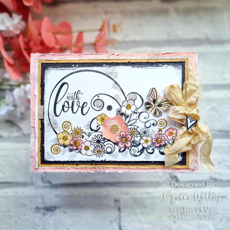 Creative Expressions Designer Boutique Why Hello  6 in x 4 in Clear Stamp Set-4