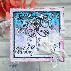 Creative Expressions Designer Boutique Breezy Elements 6 in x 4 in Clear Stamp Set-5